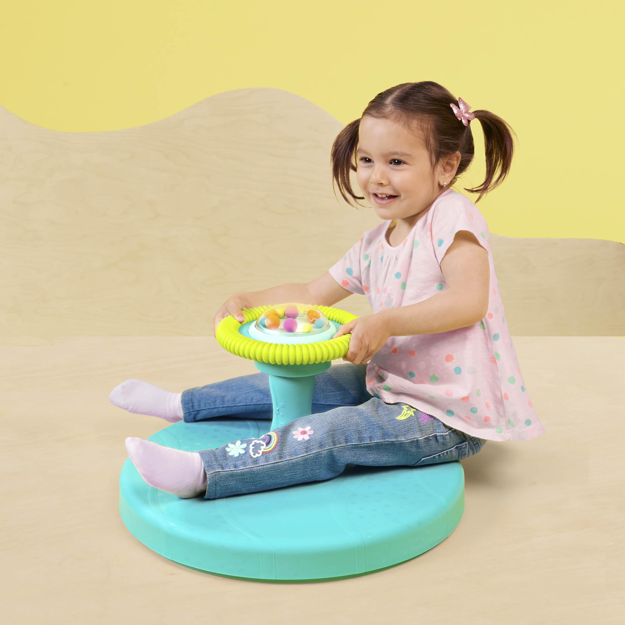 Amazon.com: B. toys – Spinning Activity Toy – Colorful Bead Popper